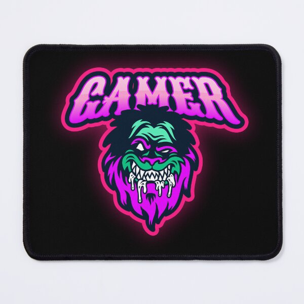 Item preview, Gamer with Crazy Lion's Face designed and sold by PRIVARSHU.