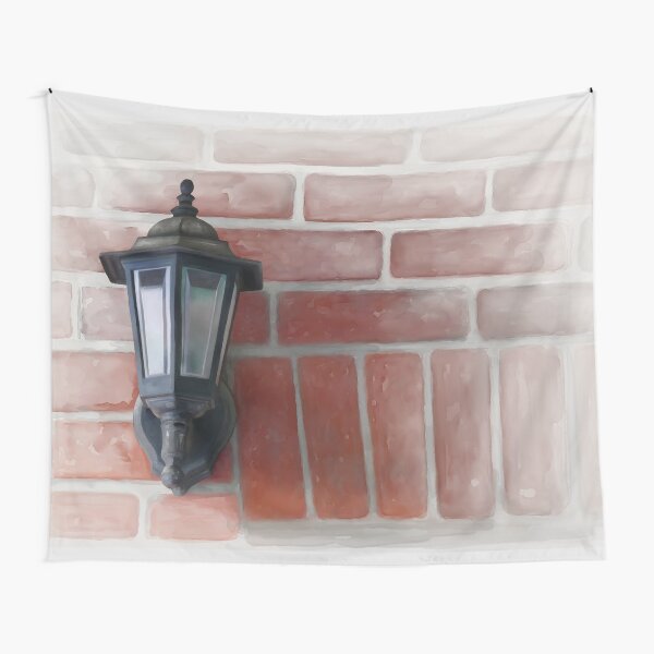Watercolor Lantern Tapestry