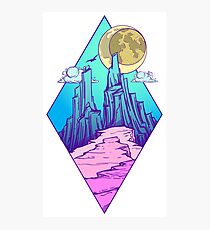 Mountain peak Photographic Print