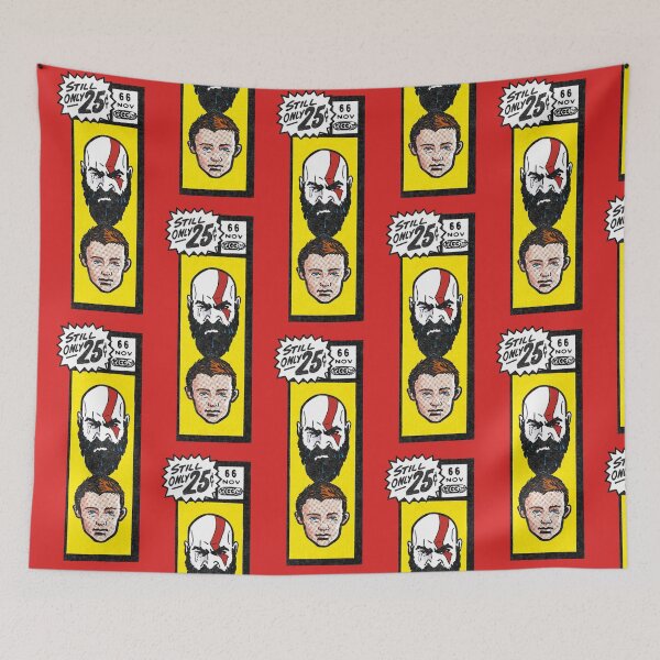 Item preview, Comic book corner box - Greek God Ragnarok fan art designed and sold by MarkScicluna.