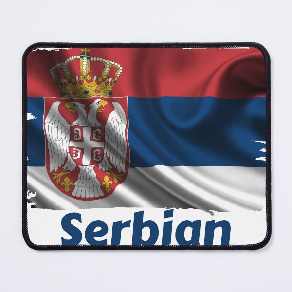 Item preview, Serbia Flag designed and sold by HopaHope.
