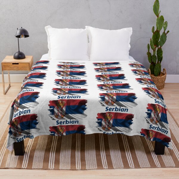 Item preview, Serbia Flag designed and sold by HopaHope.