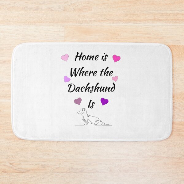 Item preview, Home Is Where The Dachshund Is designed and sold by Daschunddesigns.