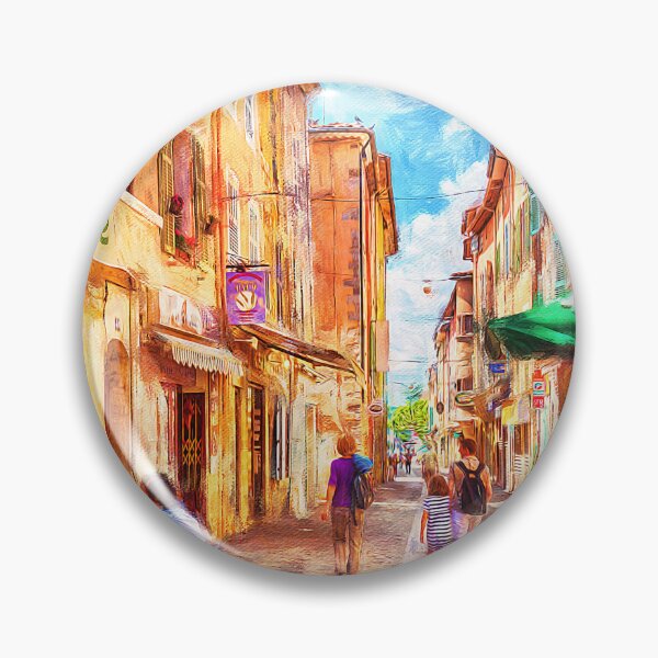 Item preview, Typical Medieval Street In Provence designed and sold by Travelways.