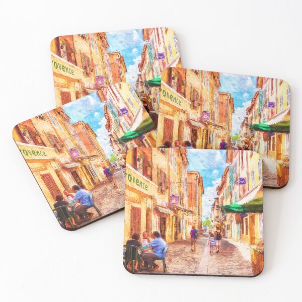 Item preview, Typical Medieval Street In Provence designed and sold by Travelways.
