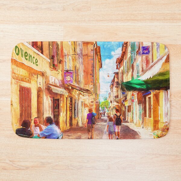 Item preview, Typical Medieval Street In Provence designed and sold by Travelways.