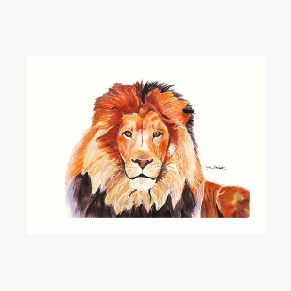 Lion Art Print