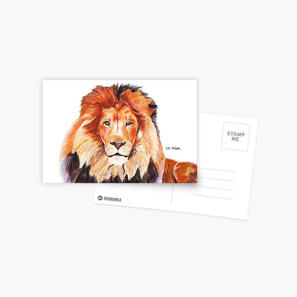 Lion Postcard