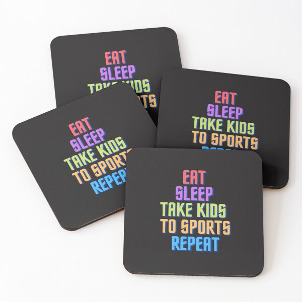 Item preview, Eat Sleep Take Kids To Sports Repeat designed and sold by MrTsTshirts.
