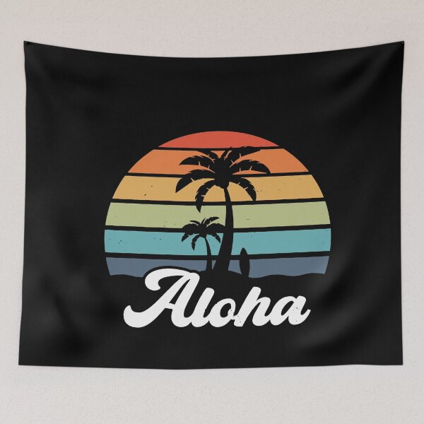 Item preview, Aloha Hawaii Hawaiian Island Beach Surfboard Surf designed and sold by ShaneGuzman.
