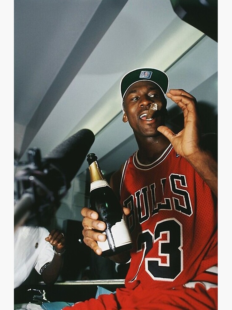 "Michael Jordan Smoking cigar" Art Print for Sale by garywalk Redbubble