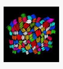 Knitted strokes Photographic Print