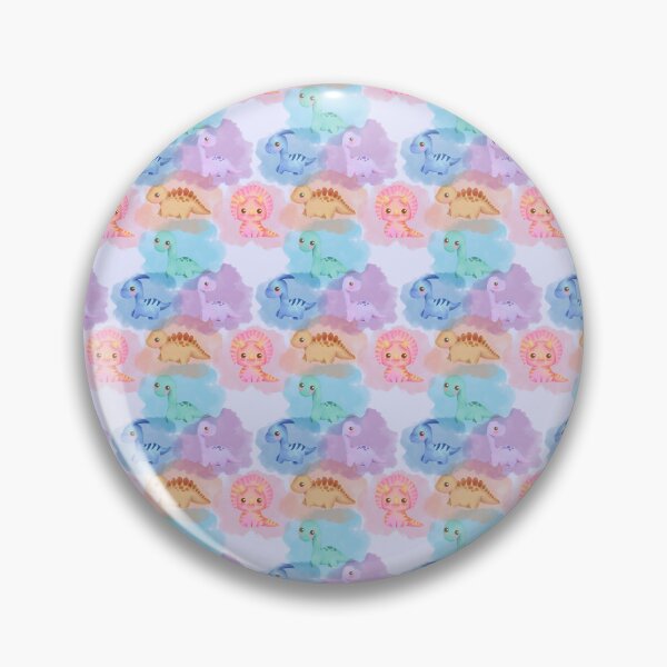 Item preview, Cute Pastel Dino Baby Print designed and sold by KindlyCanada.