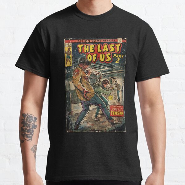 The Last of Us Intro Fanart Cómic Camiseta clásica