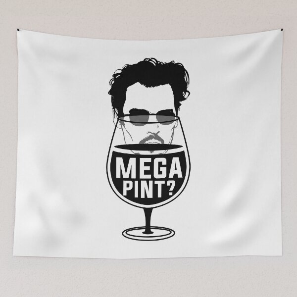 Item preview, Johnny Depp Mega Pint designed and sold by KwokArts.