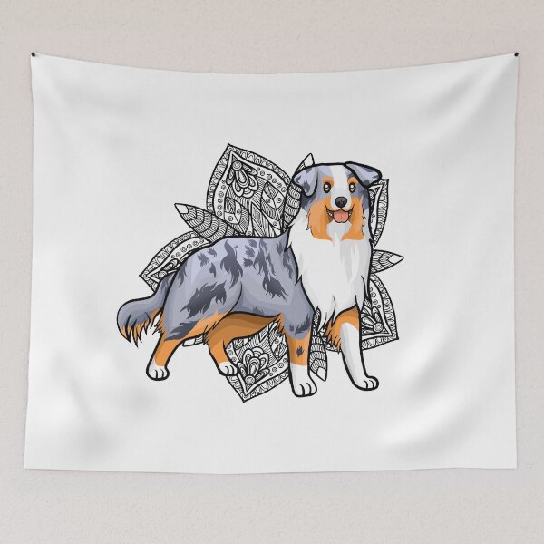 Item preview, Australian Shepherd Mandala designed and sold by Ahenix.