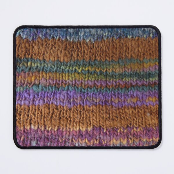 Item preview, Handspun and knit variegated color wool yarns designed and sold by ChillonLeachArt.