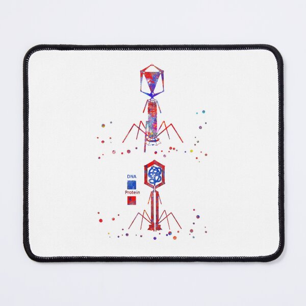 Item preview, Bacteriophage virus designed and sold by Rosaliartbook.