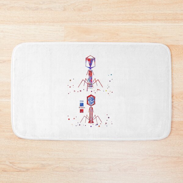 Item preview, Bacteriophage virus designed and sold by Rosaliartbook.