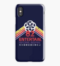 EPCOT Shirt - Distressed Logo - Entertain Inform Inspire iPhone Case/Skin