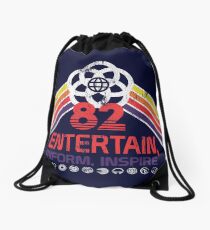 EPCOT Shirt - Distressed Logo - Entertain Inform Inspire Drawstring Bag
