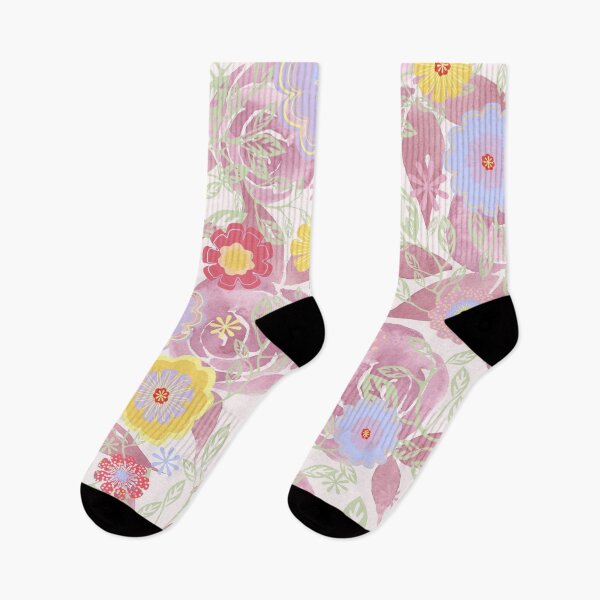 Item preview, Purple And Gold Summer Floral Seamless Pattern designed and sold by RedTomasB.