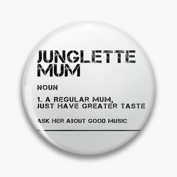Item preview, Junglette Mum Description ( Funny Jungle Raver Mother ) designed and sold by WULFLAND ARTS.