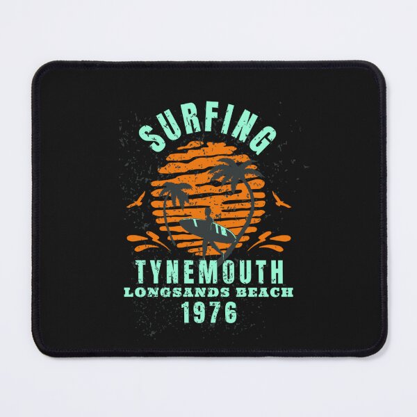 Item preview, Surfing Tynemouth Longsands Beach 1976 sunset designed and sold by MerchByCraig.