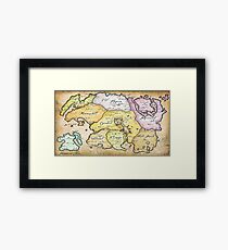 Elder scrolls Framed Print