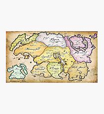 Elder scrolls Photographic Print