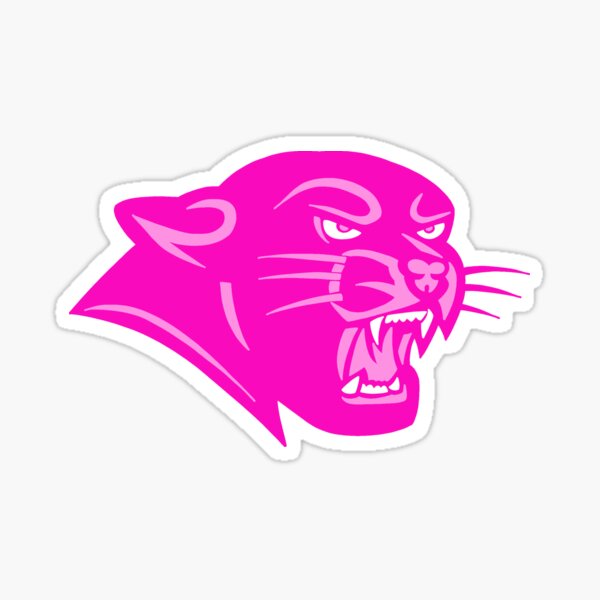 Adelphi University Pink Panther Logo Sticker for Sale by cs332