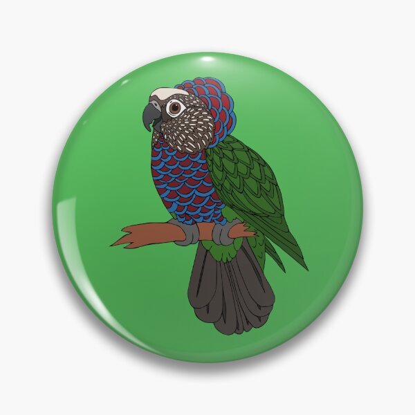 Item preview, Fan-Headed Parrot designed and sold by nolessjess.
