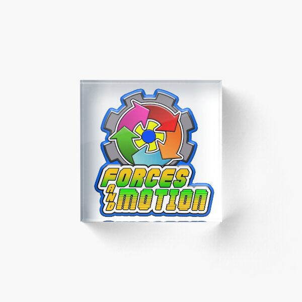 Forces and Motion Acrylic Block