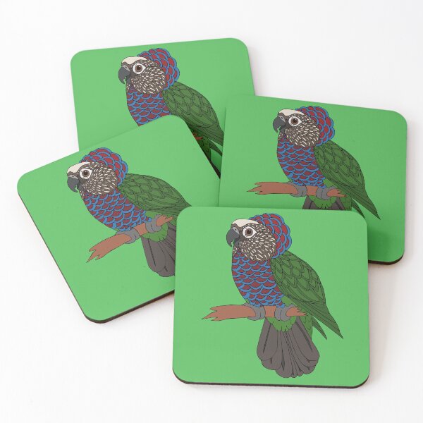 Item preview, Fan-Headed Parrot designed and sold by nolessjess.