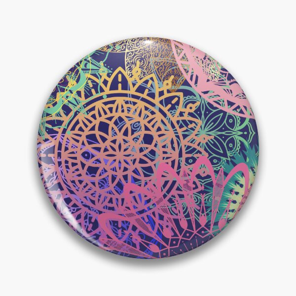 Item preview, Neon Mandala Pattern designed and sold by Jessieadel.