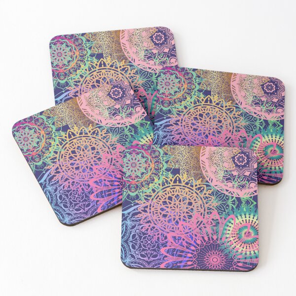 Item preview, Neon Mandala Pattern designed and sold by Jessieadel.
