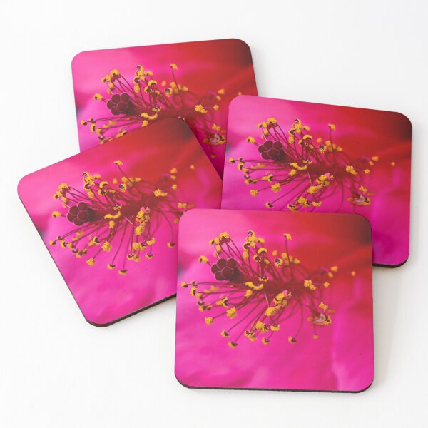 Item preview, Red hibiscus center designed and sold by Art in Nature.