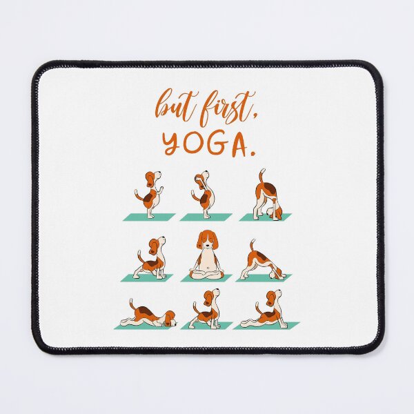 Item preview, But First, Yoga - Funny Dog designed and sold by RNDR.