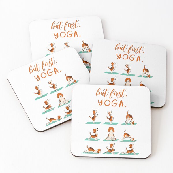 Item preview, But First, Yoga - Funny Dog designed and sold by RNDR.