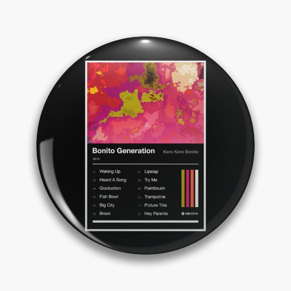 Item preview, Bonito Generation Tracklist (Inverted) designed and sold by TOURETTESBOYLOL.