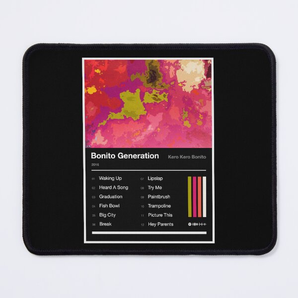 Item preview, Bonito Generation Tracklist (Inverted) designed and sold by TOURETTESBOYLOL.