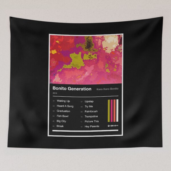 Item preview, Bonito Generation Tracklist (Inverted) designed and sold by TOURETTESBOYLOL.