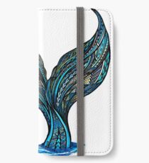 Samoaischer Meerjungfrau-Schwanz iPhone Flip-Case/Hülle/Skin