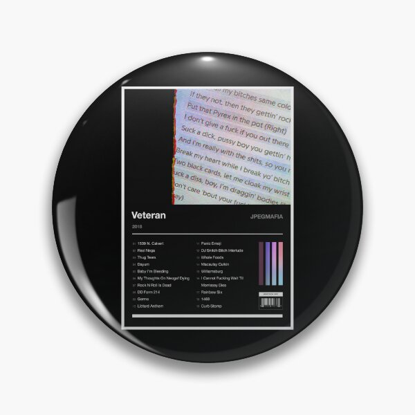Item preview, Veteran Tracklist (Inverted) designed and sold by TOURETTESBOYLOL.