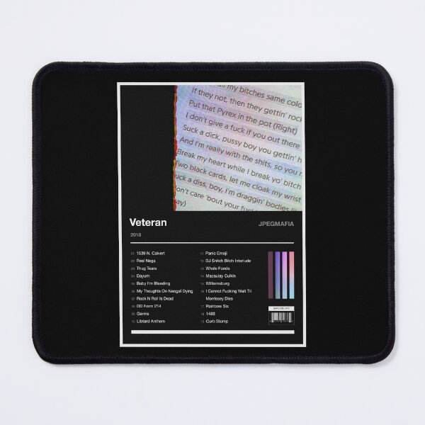 Item preview, Veteran Tracklist (Inverted) designed and sold by TOURETTESBOYLOL.
