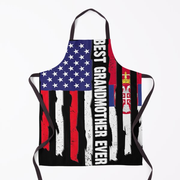 Item preview, American Flag & Serbia Flag Best Grandmother Ever Family  designed and sold by lovingfame7825.