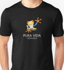 Costa Rica Tree Frog Pura Vida Unisex T-Shirt