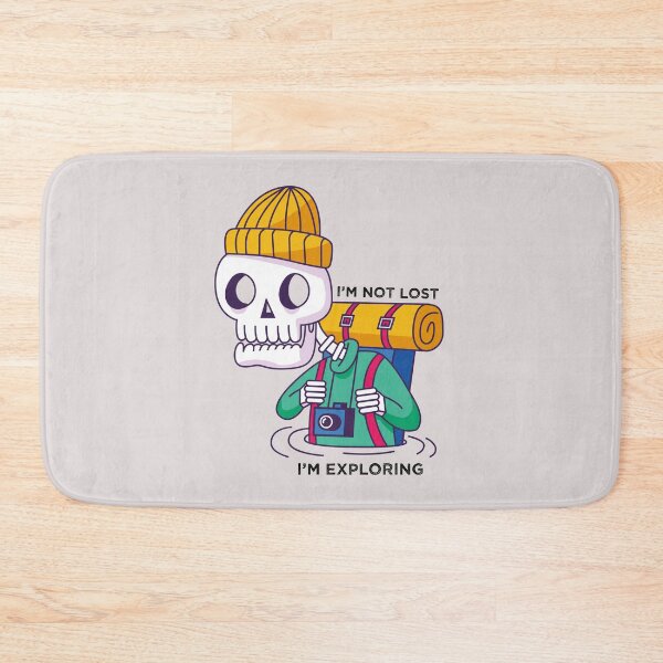 Item preview, А Lost Skeleton Backpacker designed and sold by Mr Robobo.