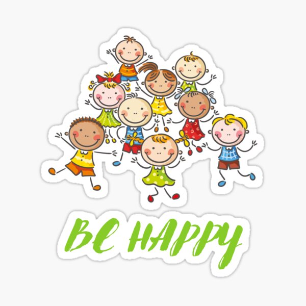 Item preview, BE HAPPY designed and sold by IsaCria.