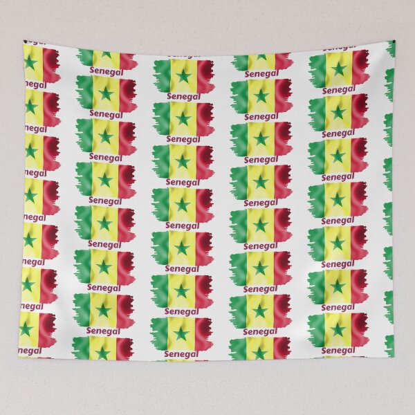 Item preview, Senegal Flag designed and sold by HopaHope.